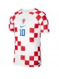 Kroatien Luka Modric #10 Heimtrikot WM 2022 Kurzarm